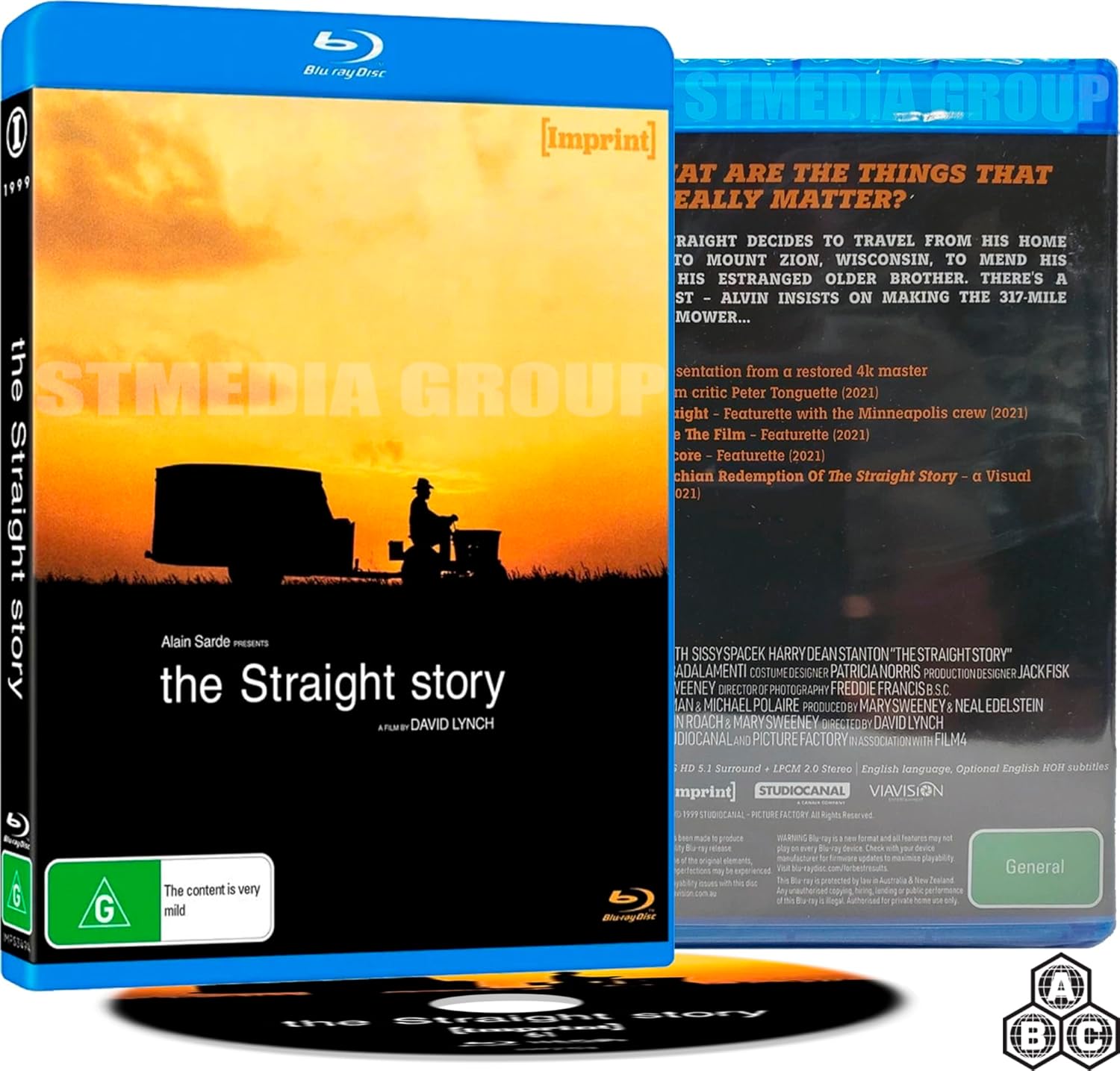 The Straight Story (Special Features) [1999] [Blu-ray] [Region Free] product cover