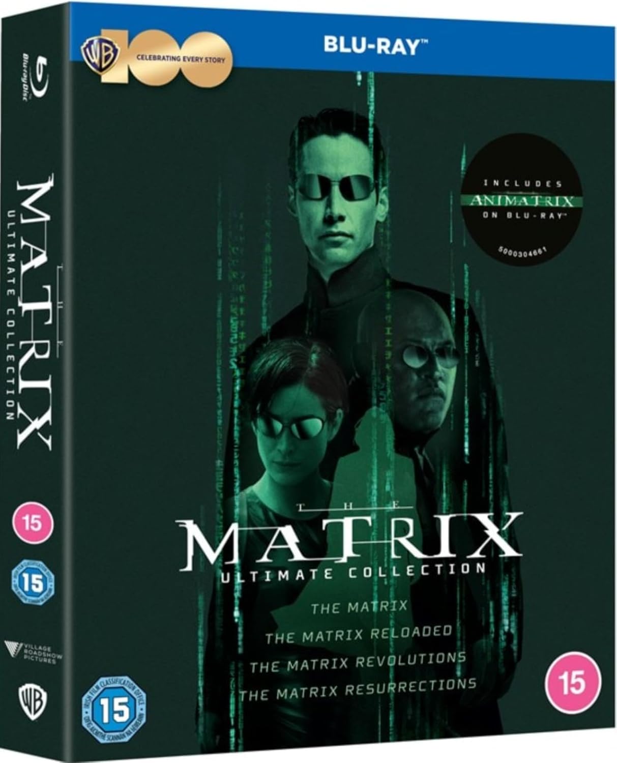 The Ultimate Matrix Collection [Blu-ray] [1999] [2023] [Region Free] product cover
