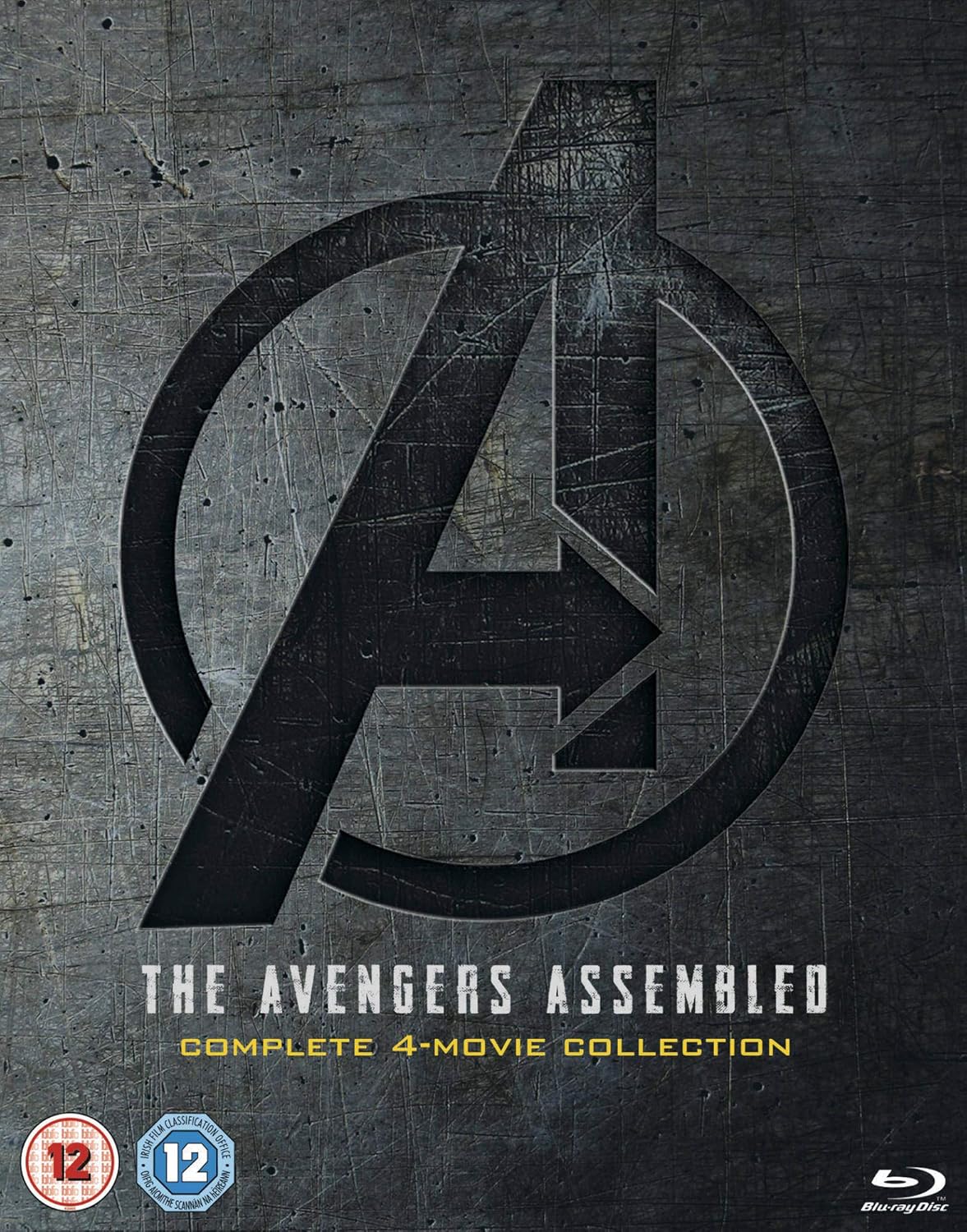 The Walt Disney Marvel Studios: Avengers 1-4 Box Set (Blu-ray) [2019] product cover