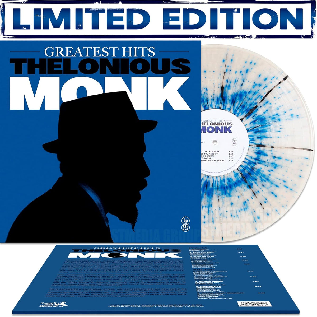 Thelonious Monk - Greatest Hits - Limited Color Edition Splatter [LP] "12 product image 2