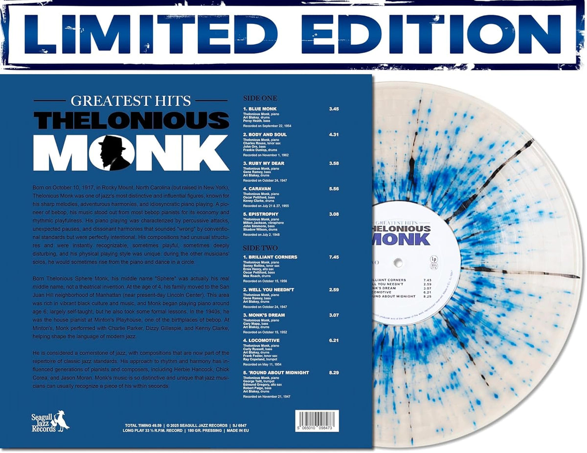 Thelonious Monk - Greatest Hits - Limited Color Edition Splatter [LP] "12 product image 3