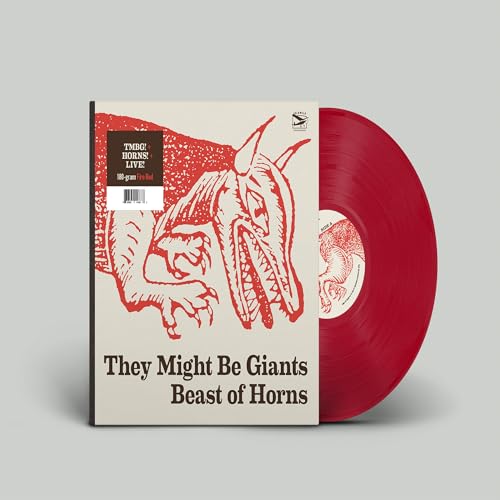 They Might Be Giants Beast Of Horns (180 Gram Fire Red Colored Vinyl)