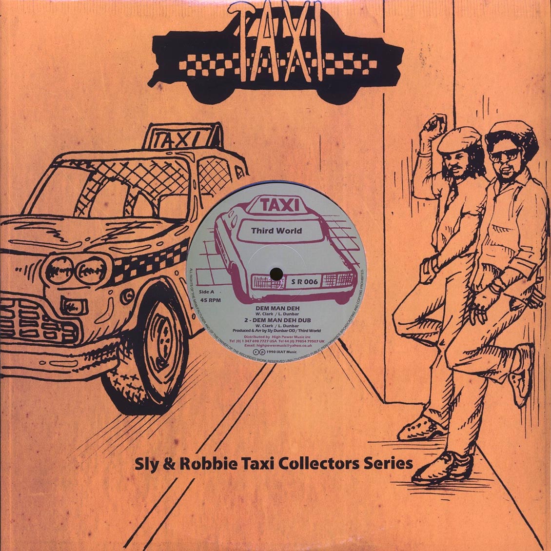 Third World - Dem Man Deh; Sly & Robbie - Dem Man Deh Dub / Garnett Silk - Harder; Sly & Robbie - Harder Dub product cover