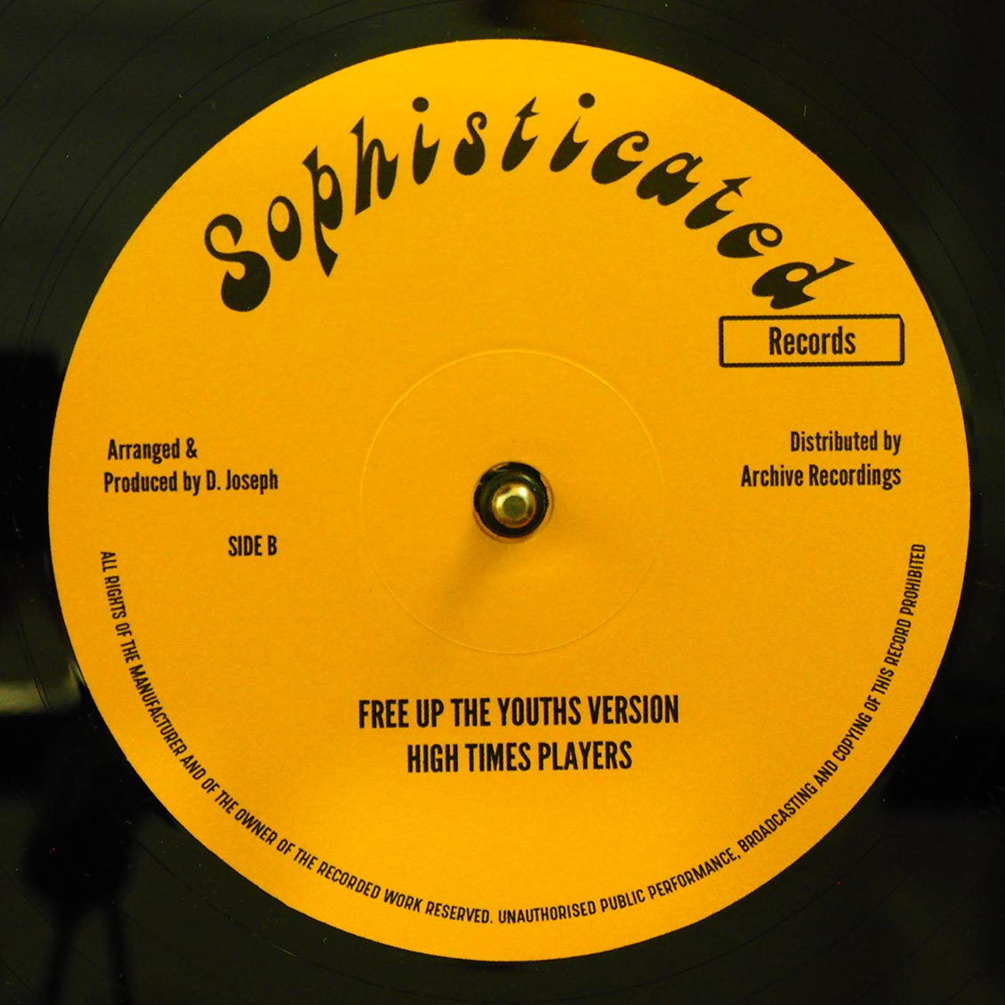 Time Unlimited - Free Up The Youths (Straight Mix); Time Unlimited - Free Up The Youths (Vibes Mix) / High Times Players -…