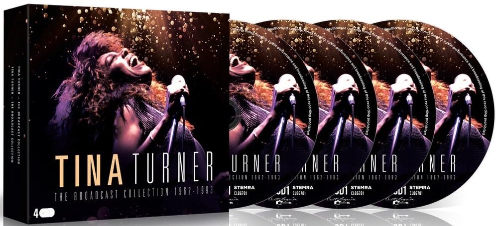 Tina Turner – The Broadcast Collection 1962-1993 [4CD Box Set] [Audio CD] product cover