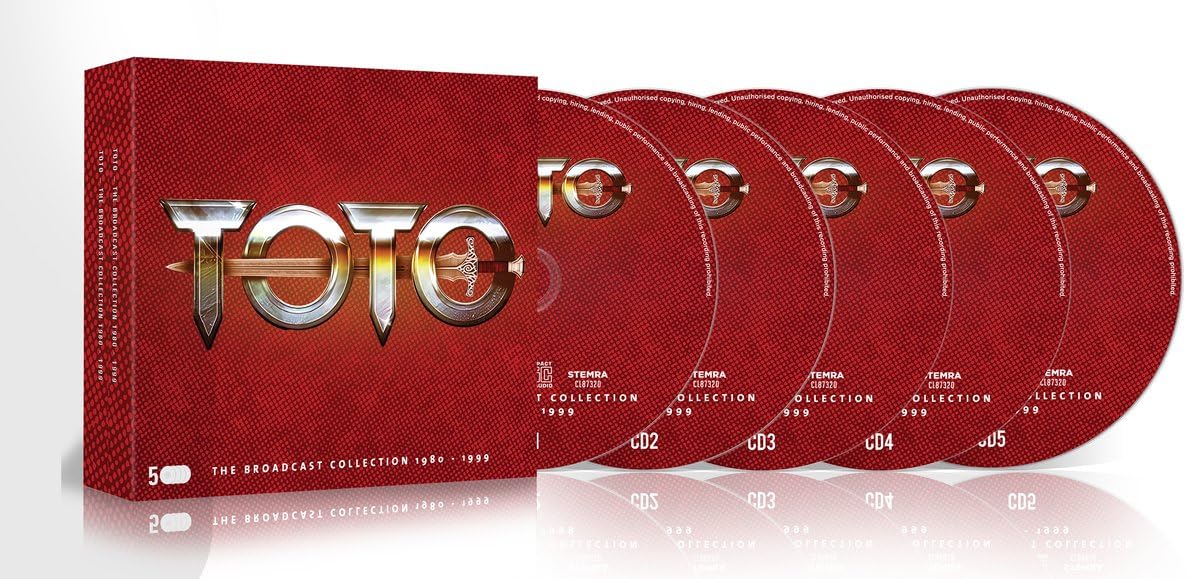 Toto - Broadcast Collection 1980-1999 (5CD) product cover