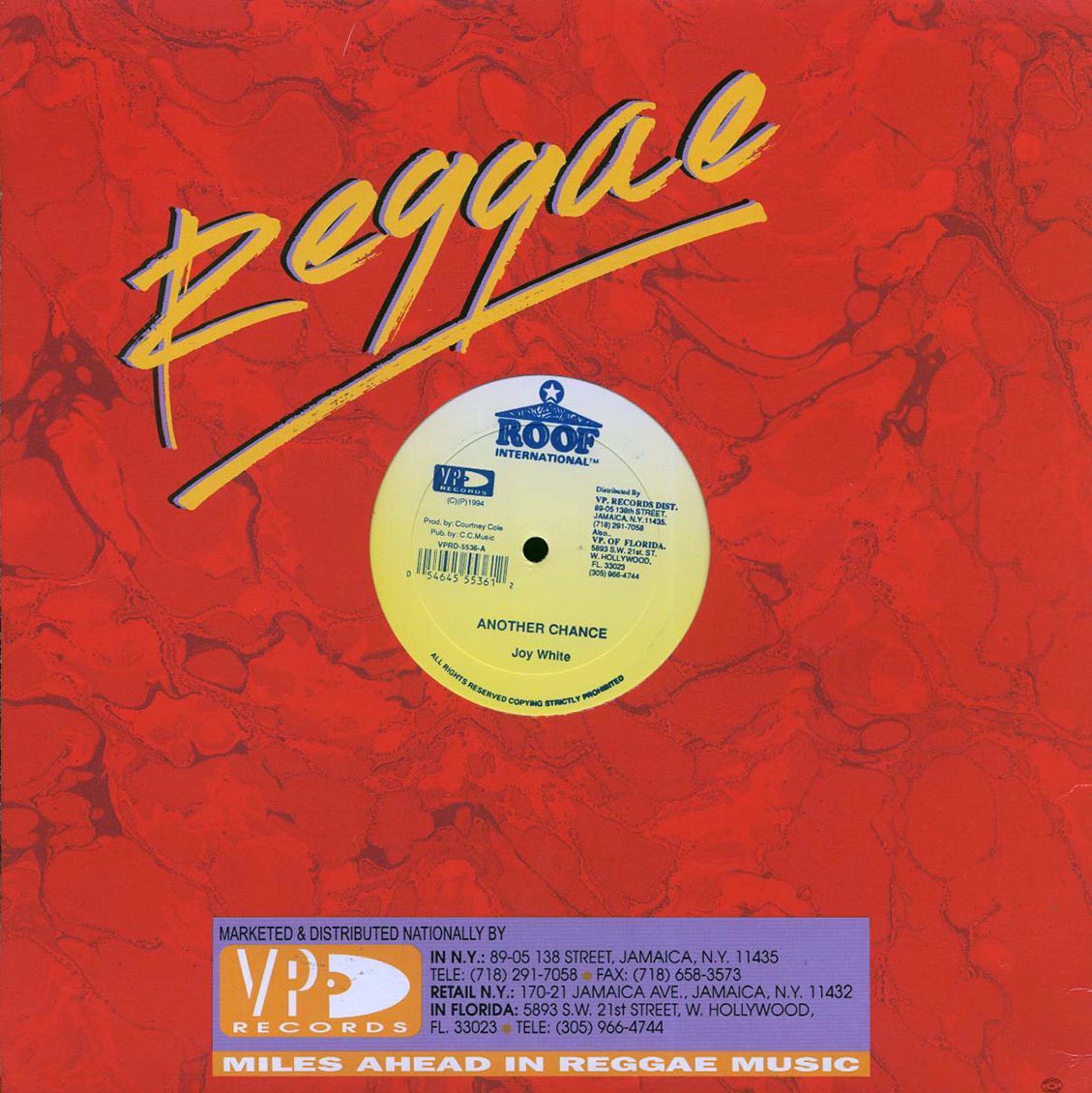 U Brown - Dance Hall Music / Joy White - Another Chance product image 2