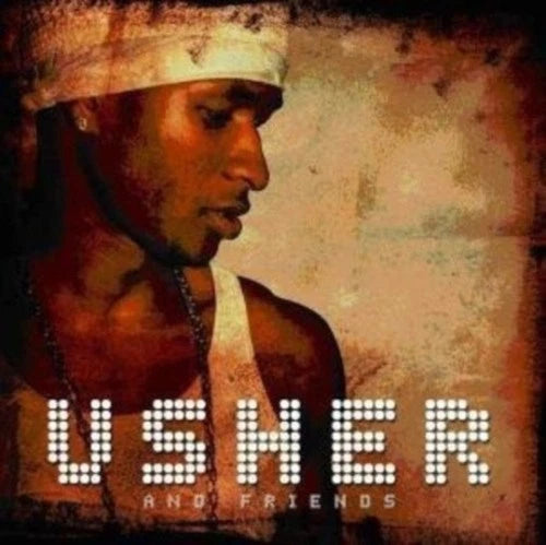 Usher – Usher And Friends LP 12" Gold Colored Vinyl Record - NEW product cover