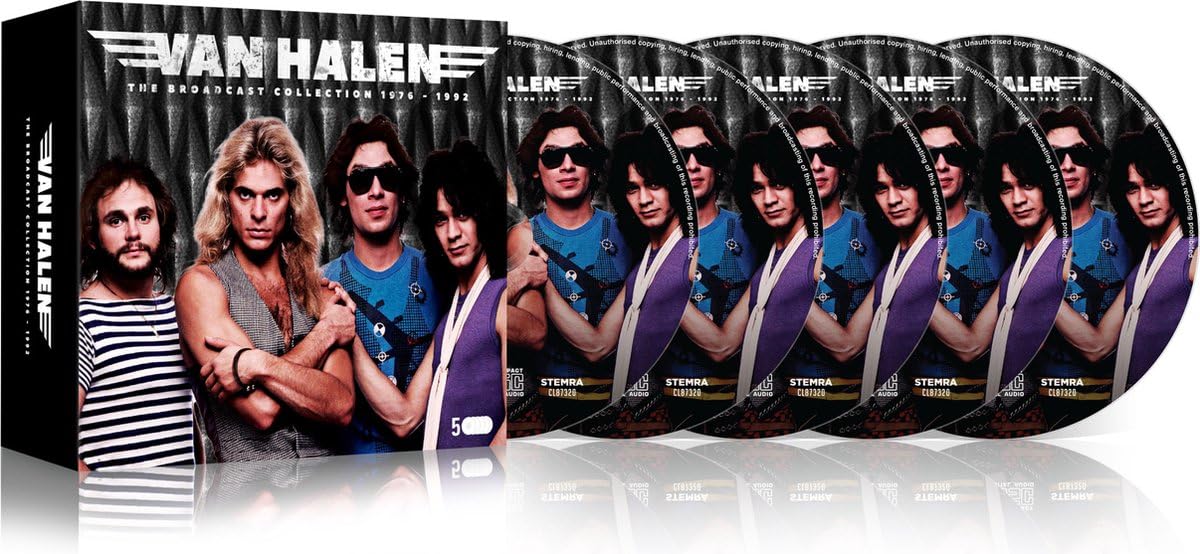 Van Halen – The Broadcast Collection 1976–1992 [5 Box Set] [Audio CD] product cover