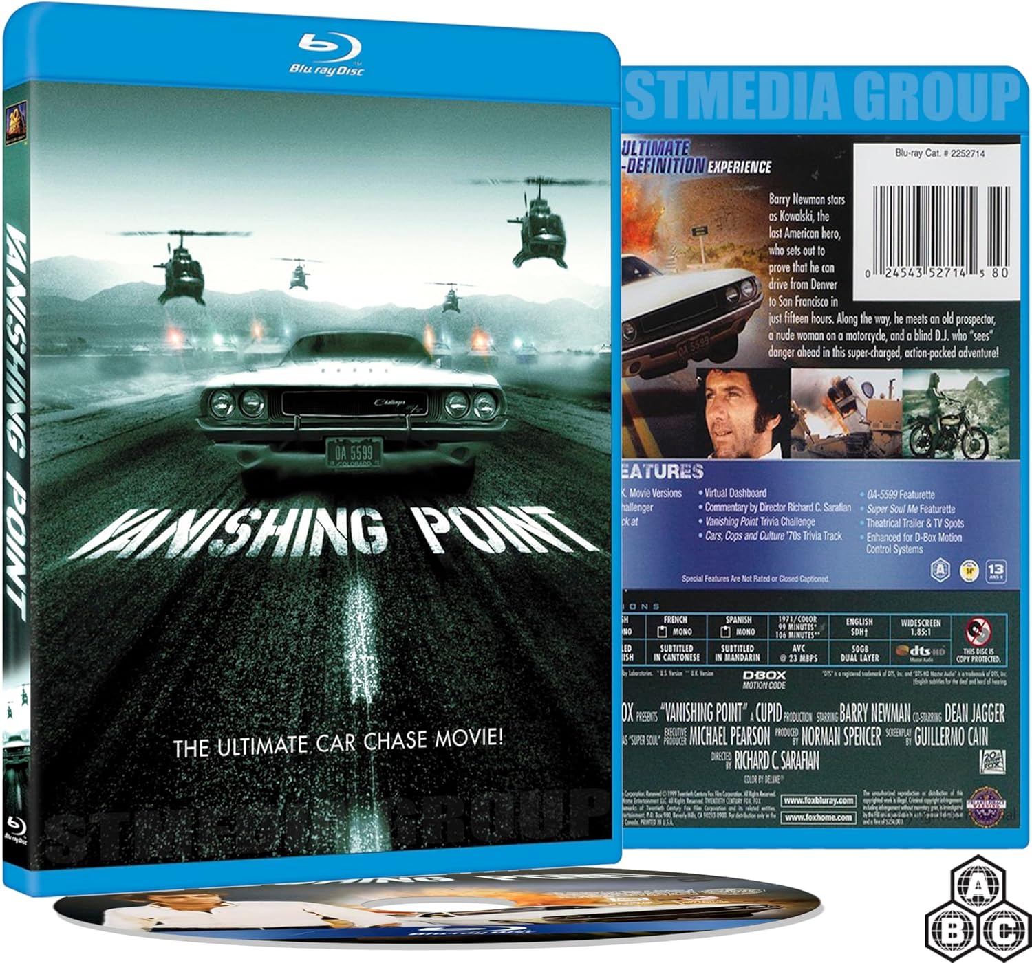 Vanishing Point (1971) Blu-ray [Region Free] product cover