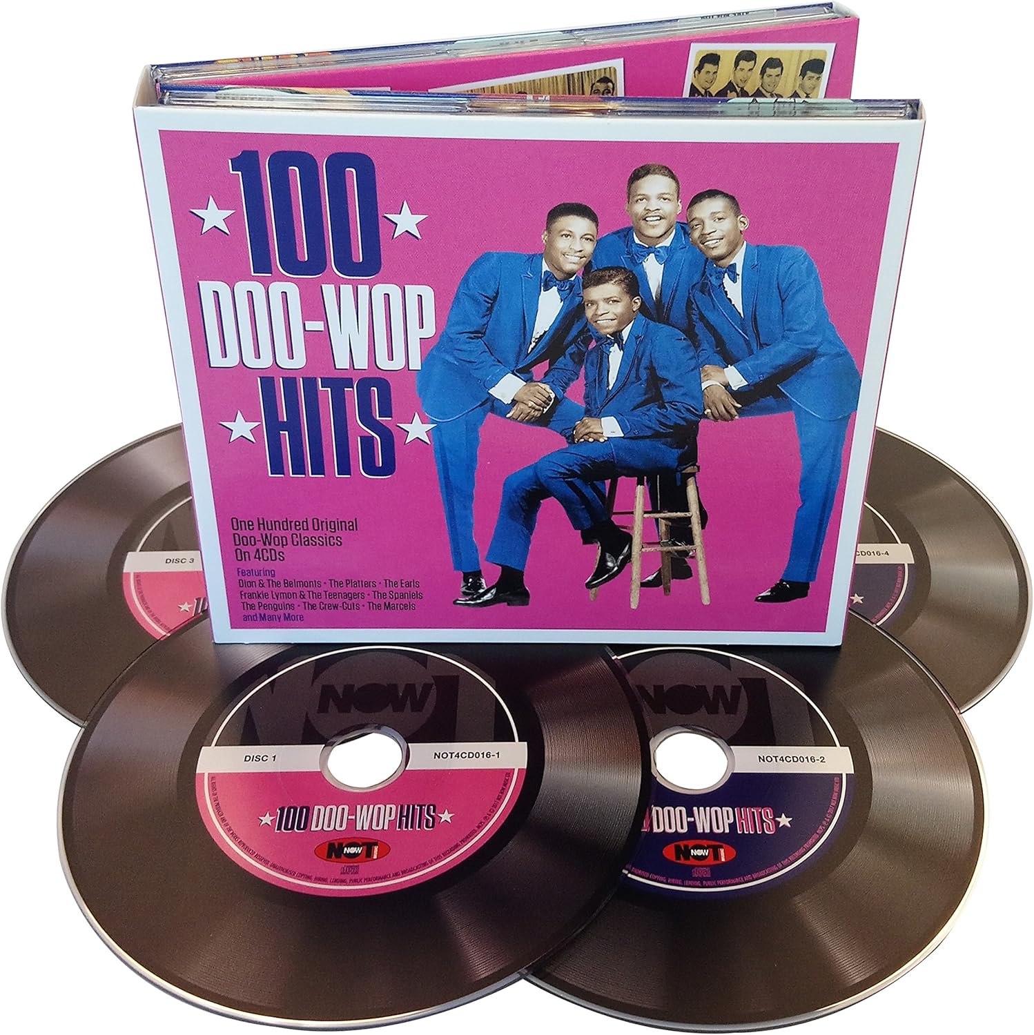 Various Artists - 100 Doo-Wop Classics / Various - Music & Performance - CD product cover