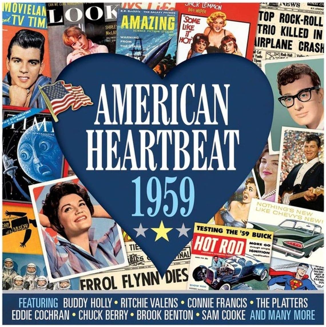 Various Artists - American Heartbeat 1959 - Music & Performance - CD product cover