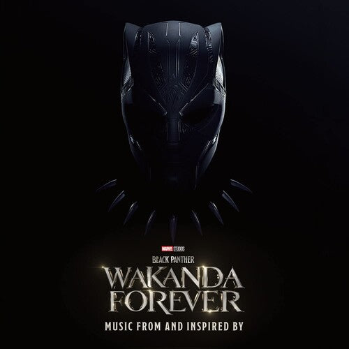 Various Artists Black Panther: Wakanda Forever: Music From & Inspired By (Original Sountrack) ( "Black Ice" Colored Vinyl) [Import] (2 Lp's)