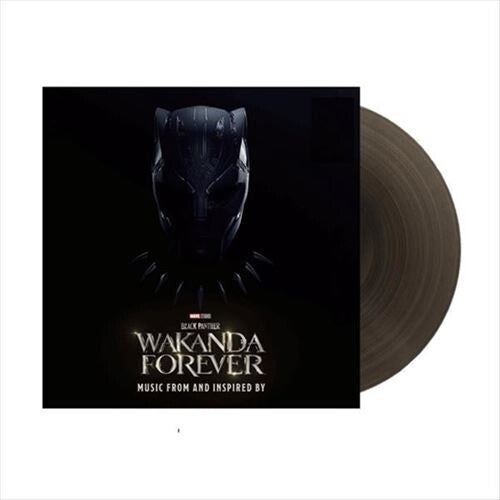 Various Artists Black Panther: Wakanda Forever: Music From & Inspired By (Original Sountrack) ( "Black Ice" Colored Vinyl) [Import] (2 Lp's)