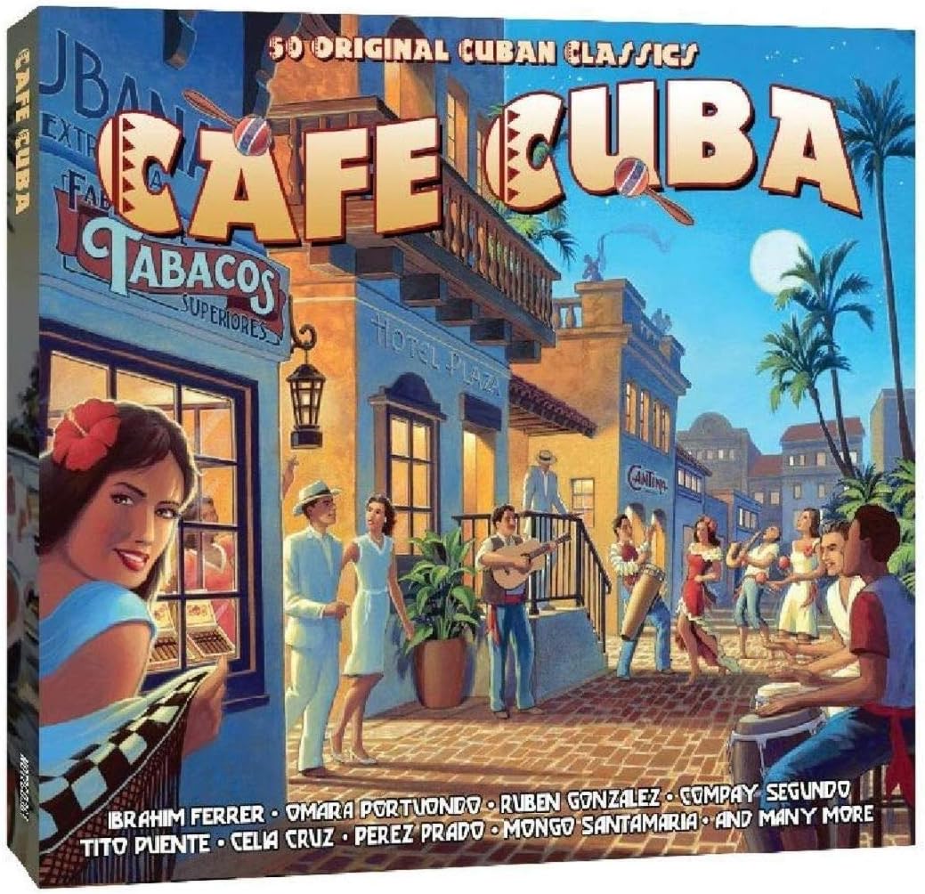 Various Artists - Cafe Cuba: 50 Original Cuban Classics / Various - Music & Performance - CD product cover