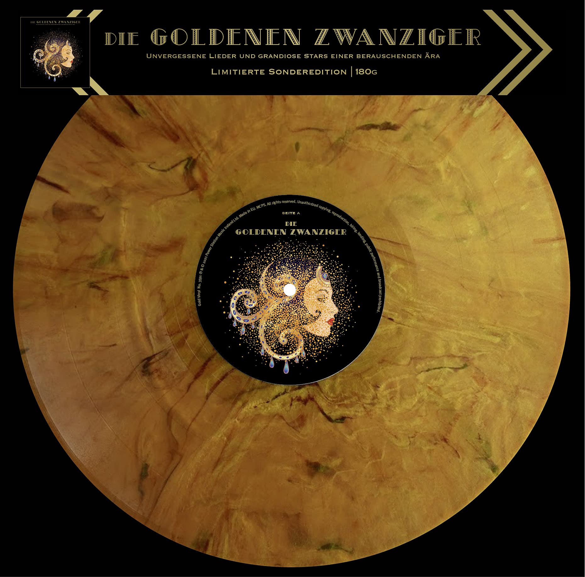 Various Artists Die Goldenen Zwanziger: Unvergessene Lieder Und Grandiose Stars (Vinyl Record) product cover