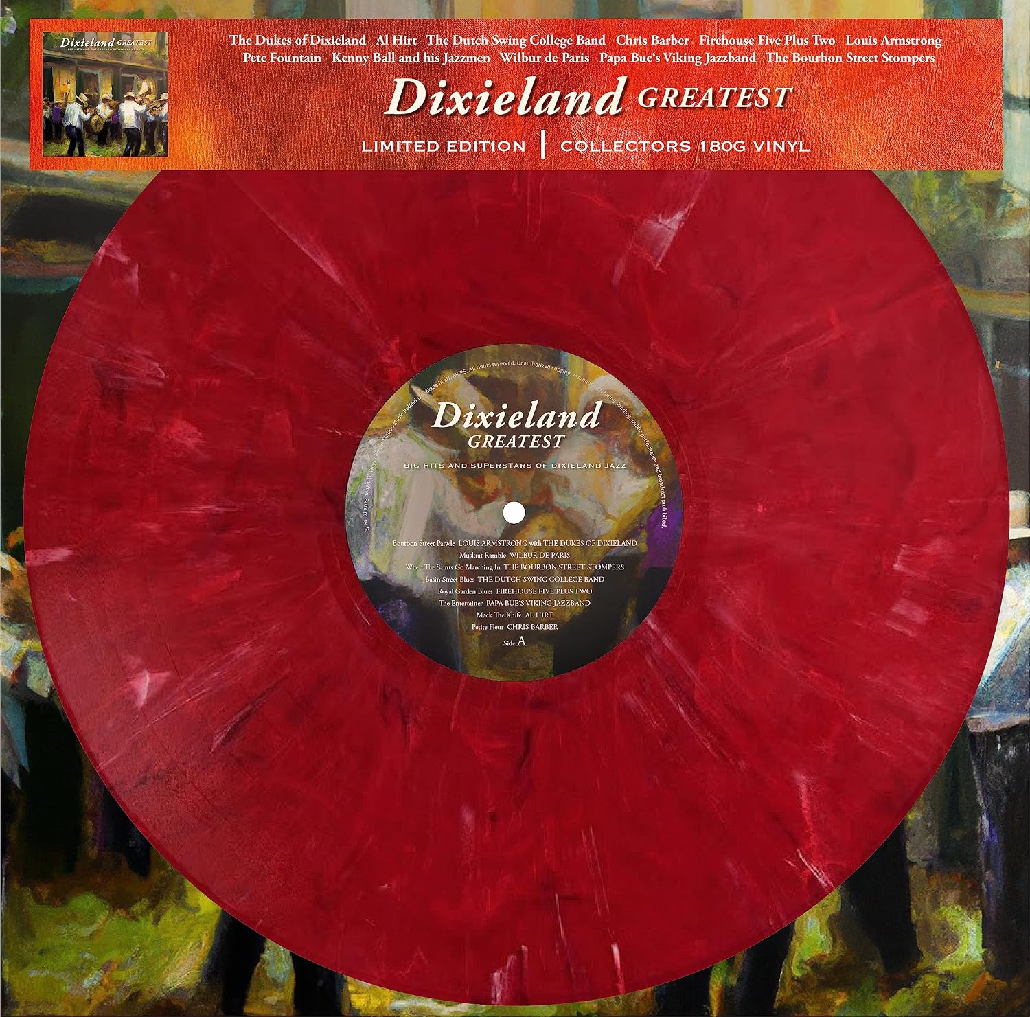 Various Artists - Dixieland Greatest (Marbled LP Vinyl) product cover