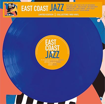 Various Artists East Coast Jazz (Vinyl Record) 12" Album Coloured Vinyl (Limited Edition) product cover