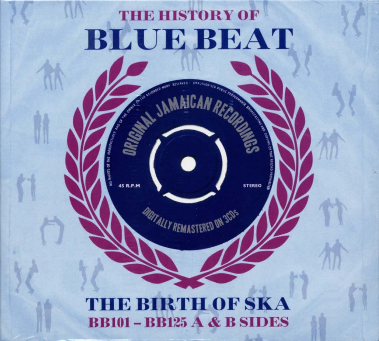 Various Artists - History of Blue Beat: BB101 BB125 A&B Sides / Various - Music & Performance - CD product cover