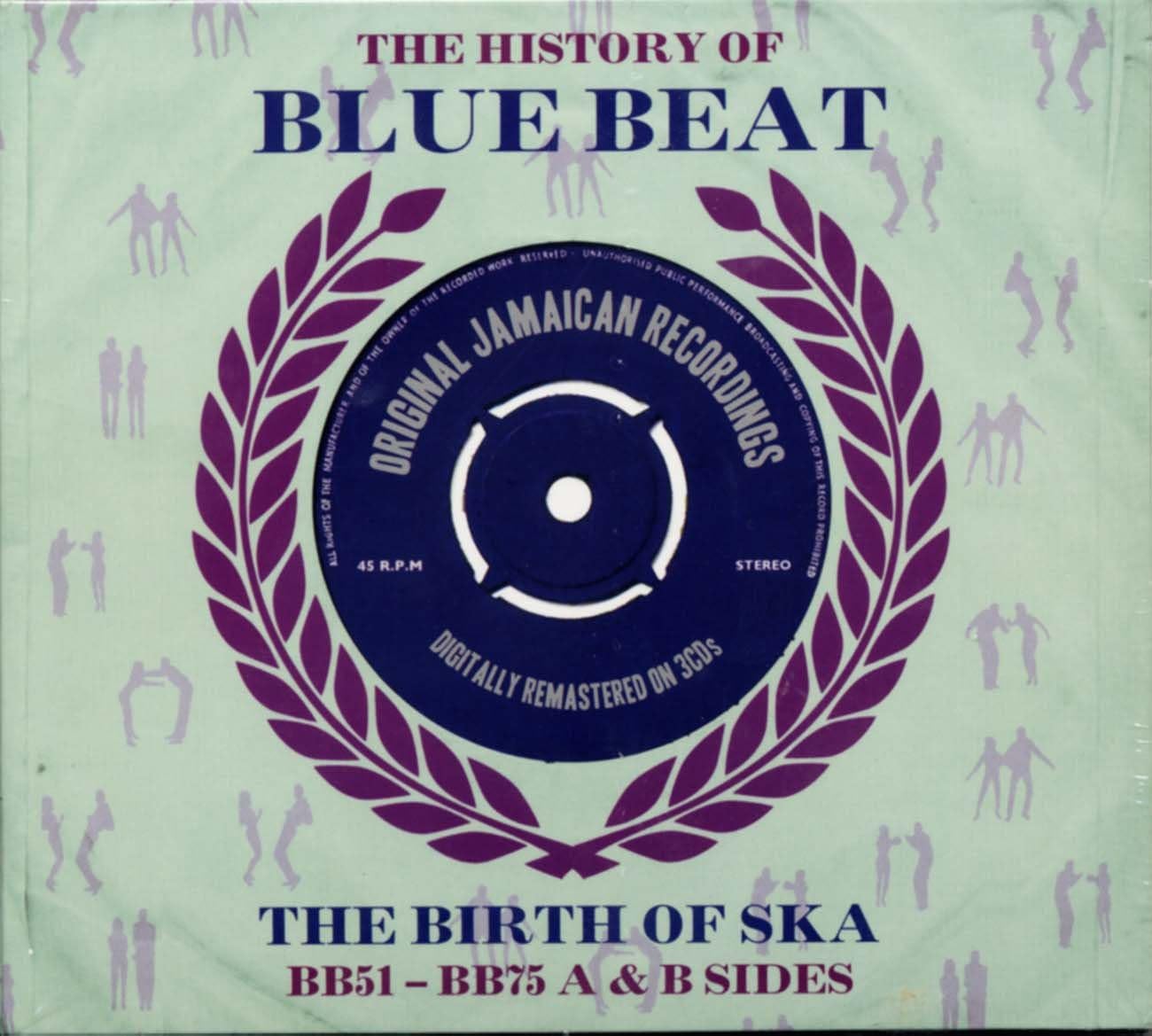 Various Artists - History Of Bluebeat: A and B Sides - Music & Performance - CD product cover