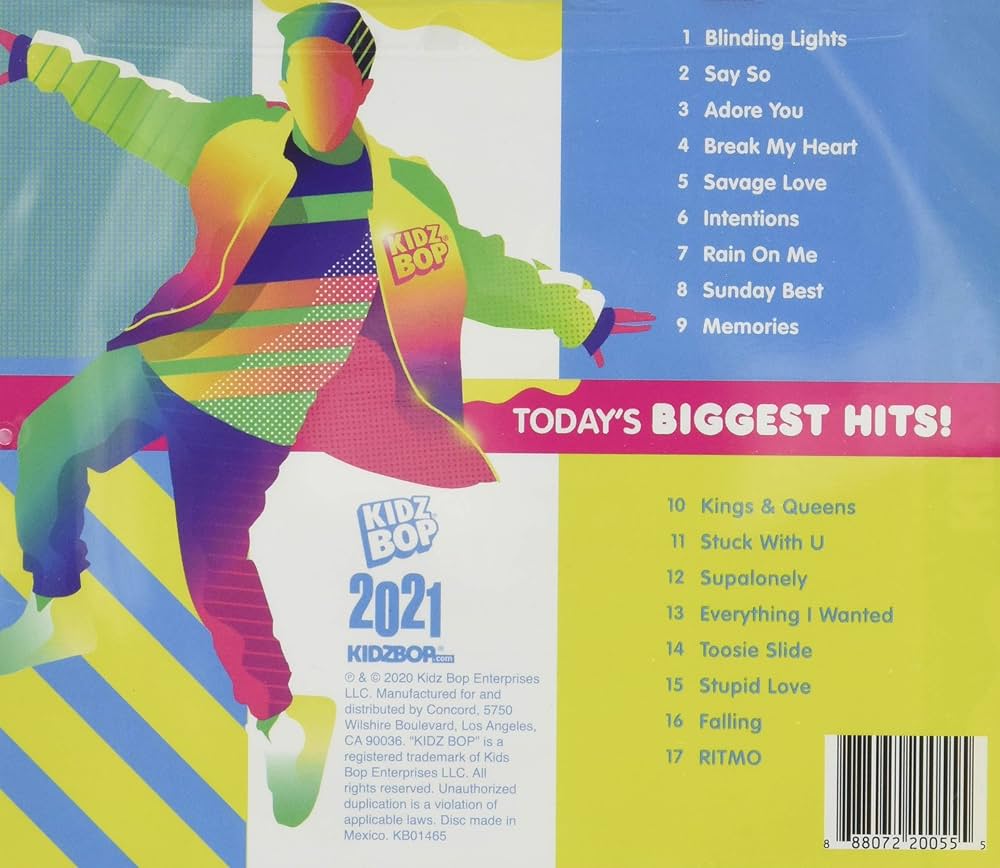 Various Artists - Kidz Bop 2021 / Various - Music & Performance - CD product cover