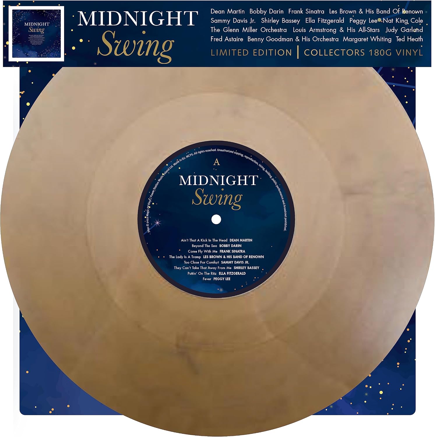 Various Artists Midnight Swing (Vinyl Record) 12" Album Coloured Vinyl product cover