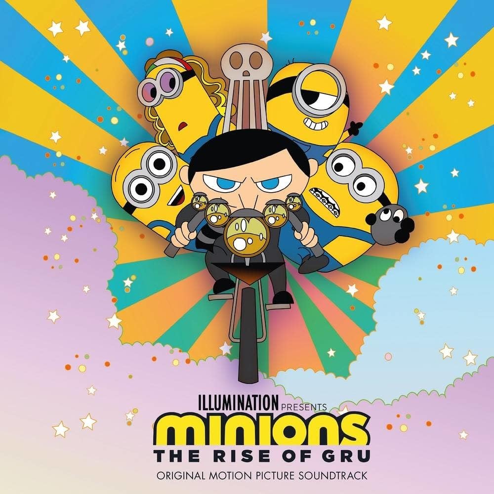 Various Artists Minions: The Rise Of Gru (Colored Vinyl, Sky Blue, Indie Exclusive) (2 Lp's) Vinyl product cover