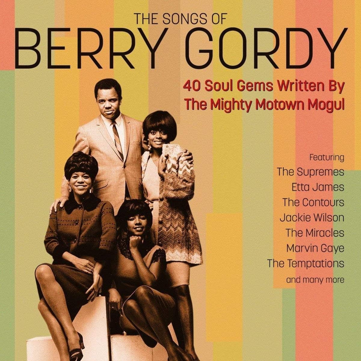 Various Artists - Songs Of Berry Gordy / Various - Music & Performance - CD product cover