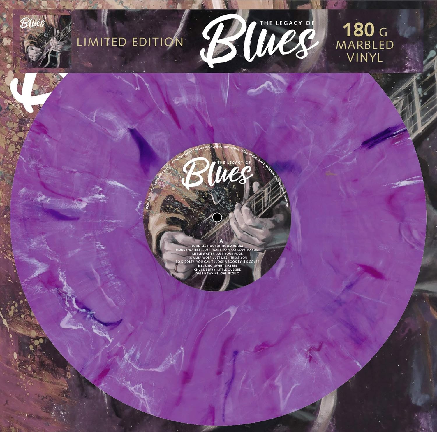 Various Artists The Legacy of Blues (Vinyl Record) 12" Album Coloured Vinyl product cover