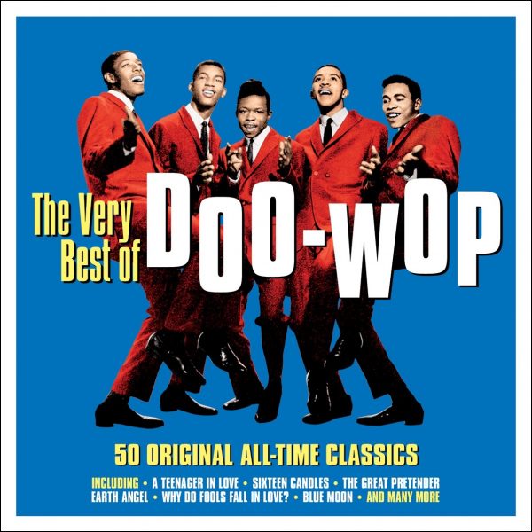 The Very Best of Doo-Wop 2CD cover with five singers in red suits