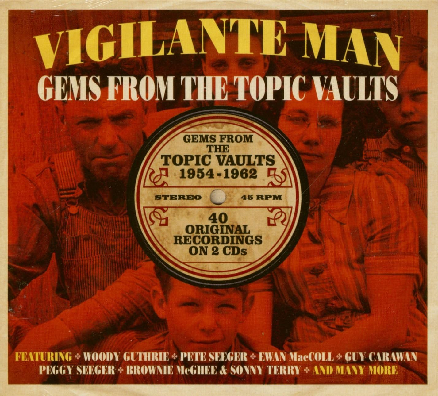 Various Artists - Vigilante Man & Gems from the Topic Vaults / Various product cover