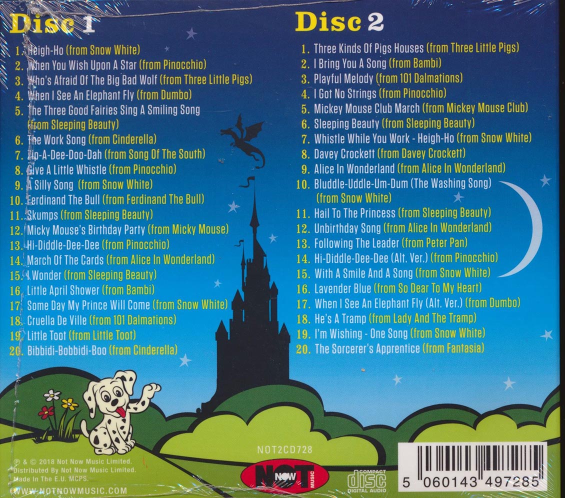 Various - Classic Children's Film Songs (40 tracks) (2xCD) product image 2
