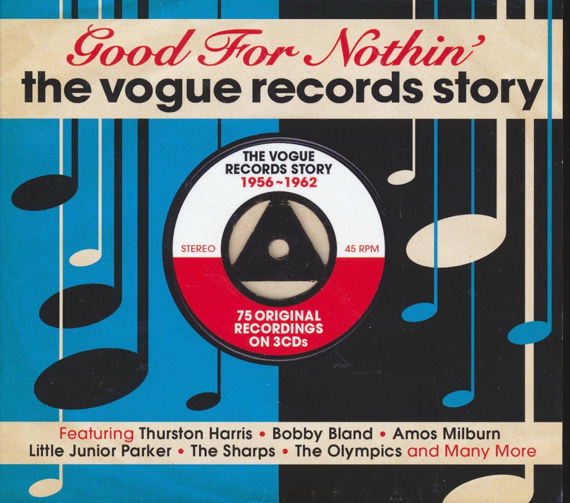 Various - Good For Nothin': The Vogue Records Story 1956-1962 (75 tracks) (3xCD) (deluxe 3-fold digipak) product cover
