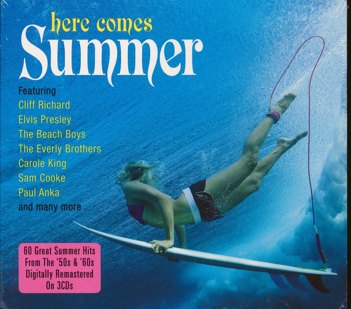 Various - Here Comes Summer (60 tracks) (3xCD) (deluxe 3-fold digipak) product cover