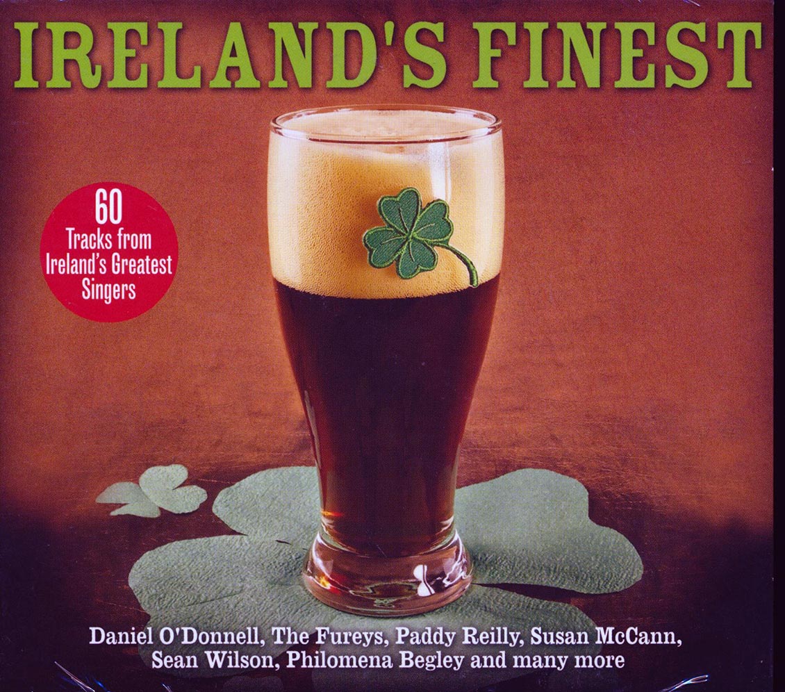Various - Ireland's Finest (60 tracks) (3xCD) (deluxe 3-fold digipak) product cover