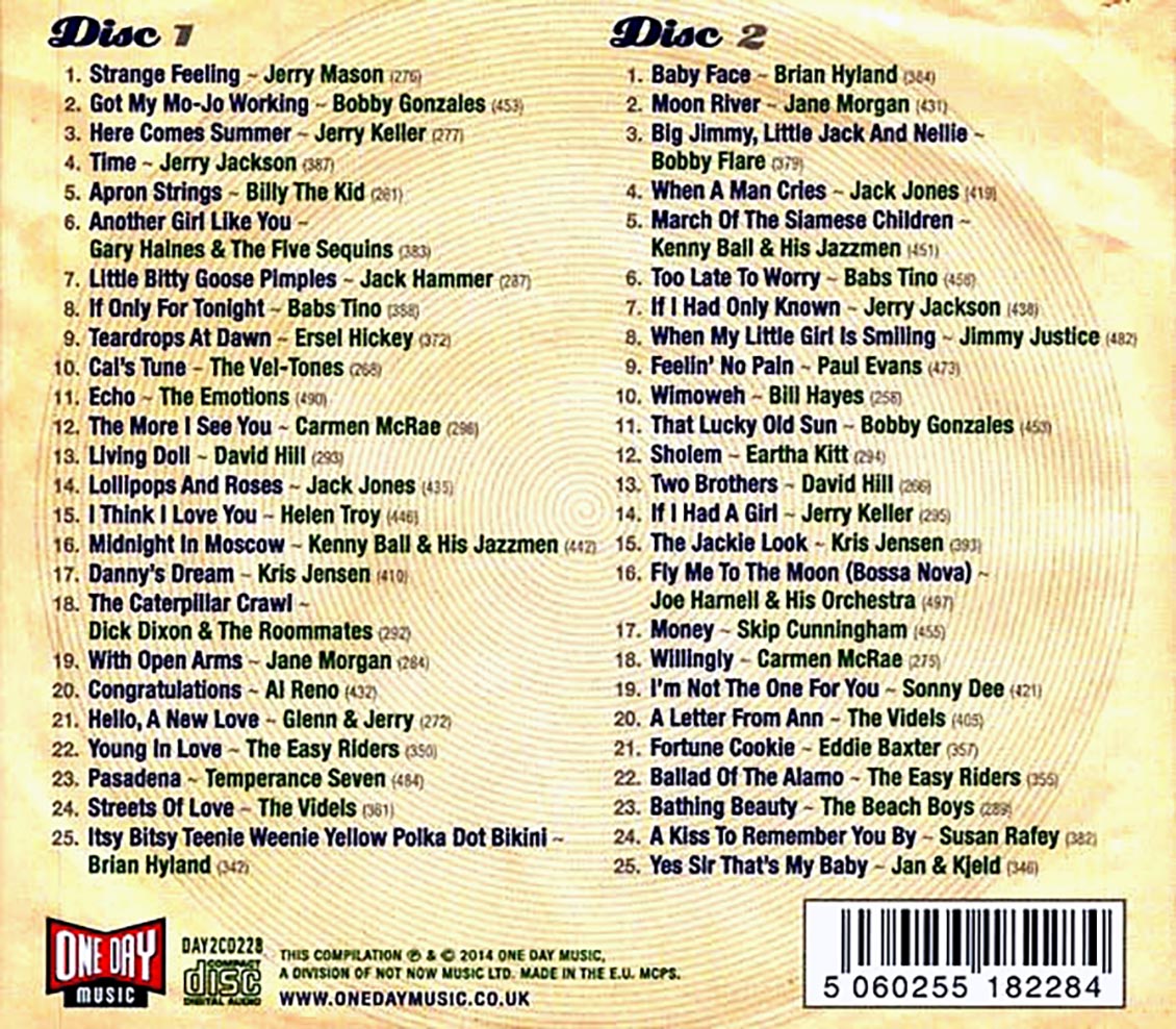 Various - Strange Feeling: The Kapp Records Story 1958-1962 (50 tracks) (2xCD) (deluxe 3-fold digipak) product image 2