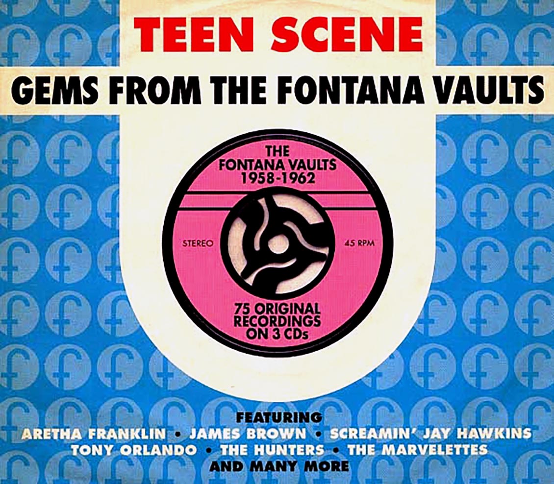 Various - Teen Scene Gems From The Fontana Vaults (75 tracks) (3xCD) (deluxe 3-fold digipak) product cover