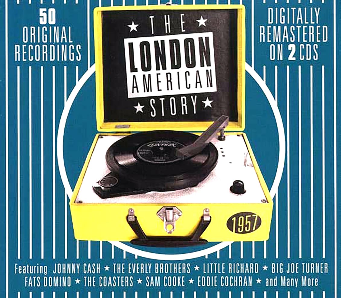 Various - The London American Story 1957 (50 tracks) (2xCD) (deluxe 3-fold digipak) product cover