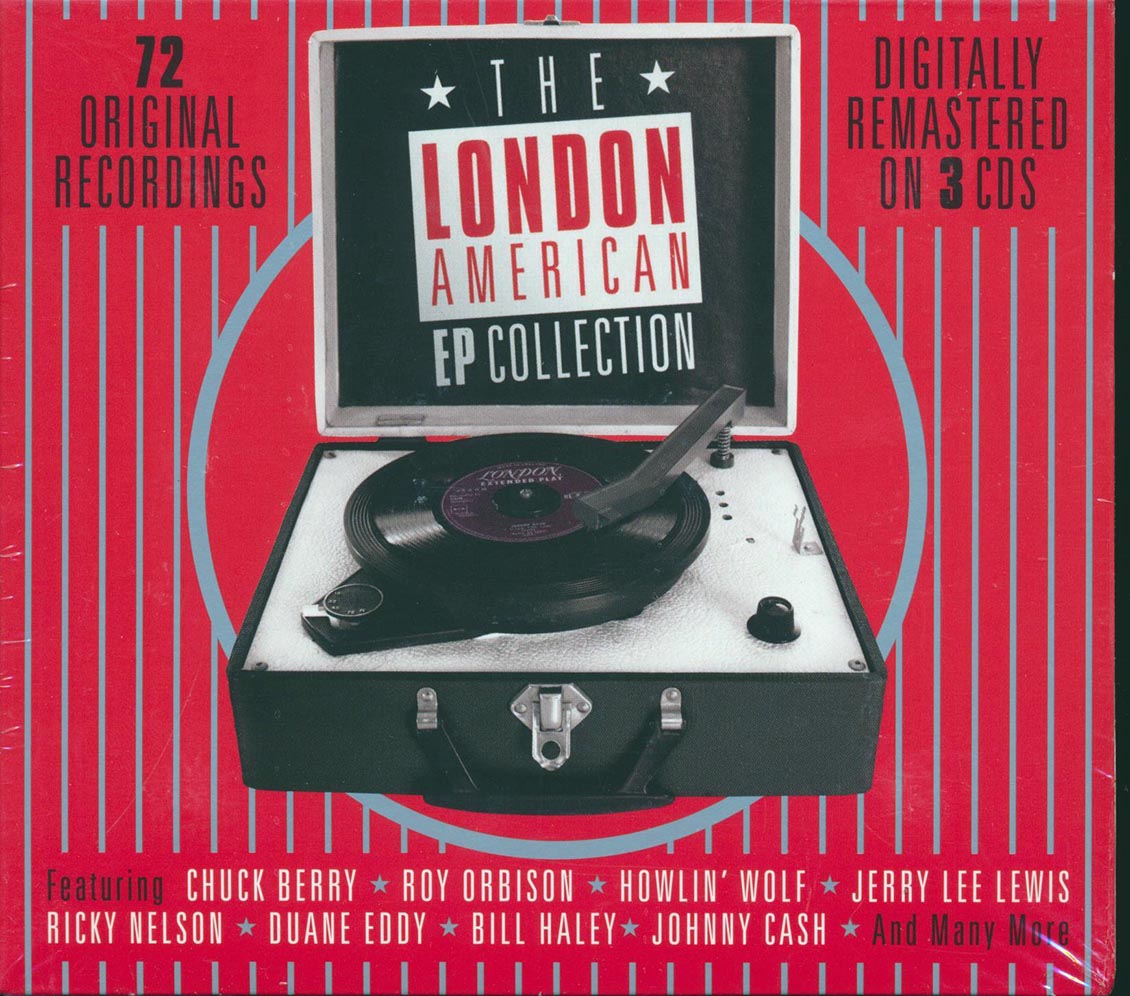 Various - The London American Story: EP Collection (72 tracks) (3xCD) (deluxe 3-fold digipak) product cover
