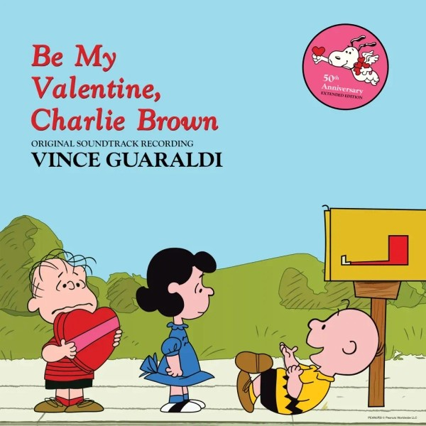 Vince Guaraldi Be My Valentine, Charlie Brown: 50th Anniversary Edition (Original Soundtrack Recording) (Indie Exclusive, "Heartburn" Red Colored Vinyl)