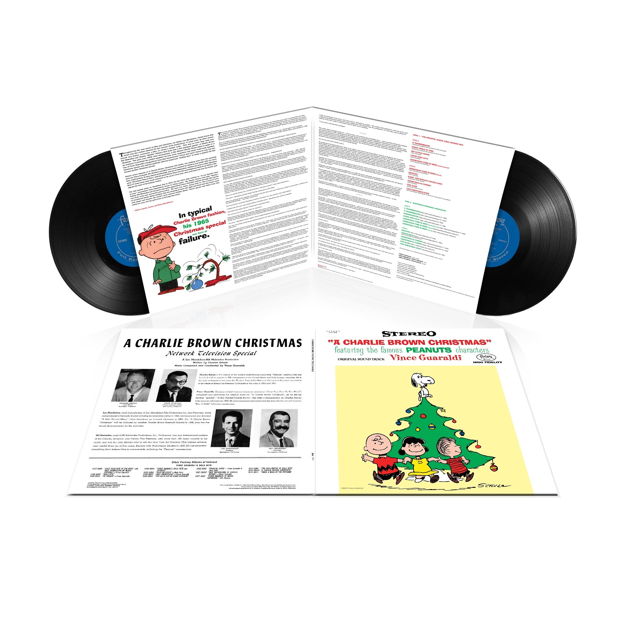 Vince Guaraldi Trio A Charlie Brown Christmas (Deluxe Edition) (180 Gram Vinyl, Remastered, Gatefold LP Jacket) (2 Lps)