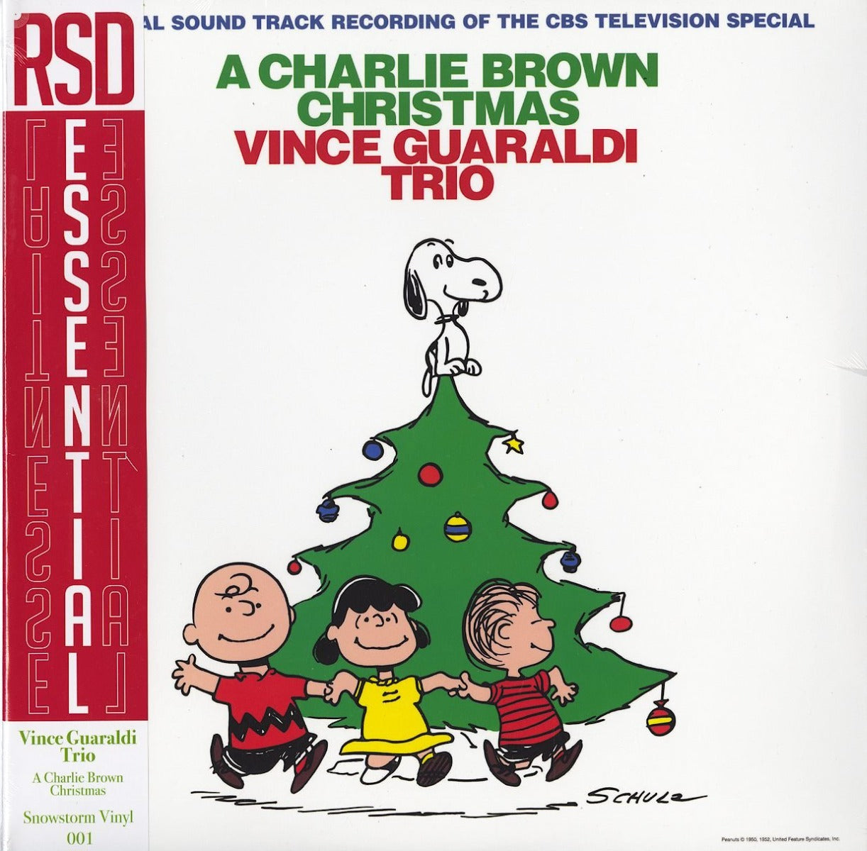 Vince Guaraldi Trio A Charlie Brown Christmas (Snowstorm Colored Vinyl)