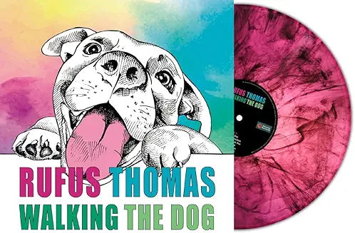 WALKING THE DOG (MAGENTA MARBLE (LP) product cover