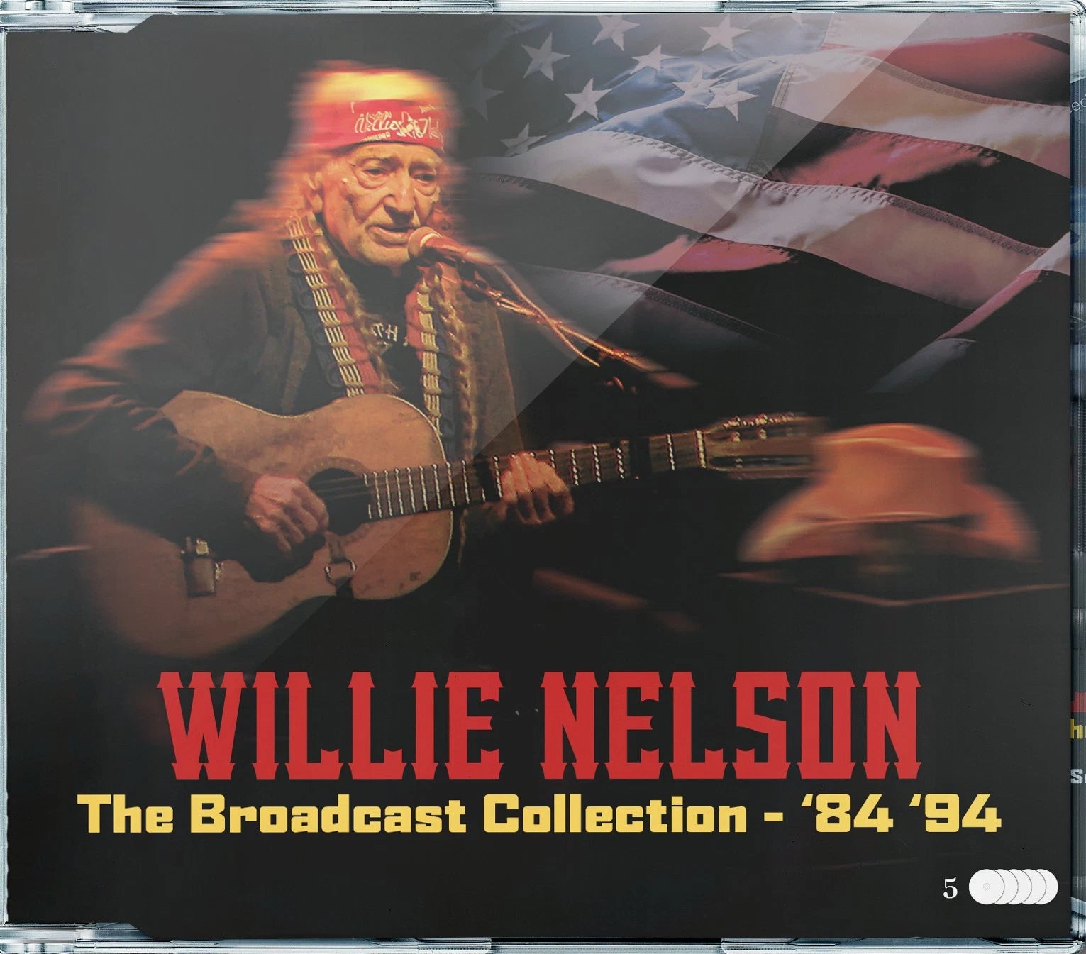Willie Nelson The broadcast collection 1984-1994 (CD) Box Set product cover
