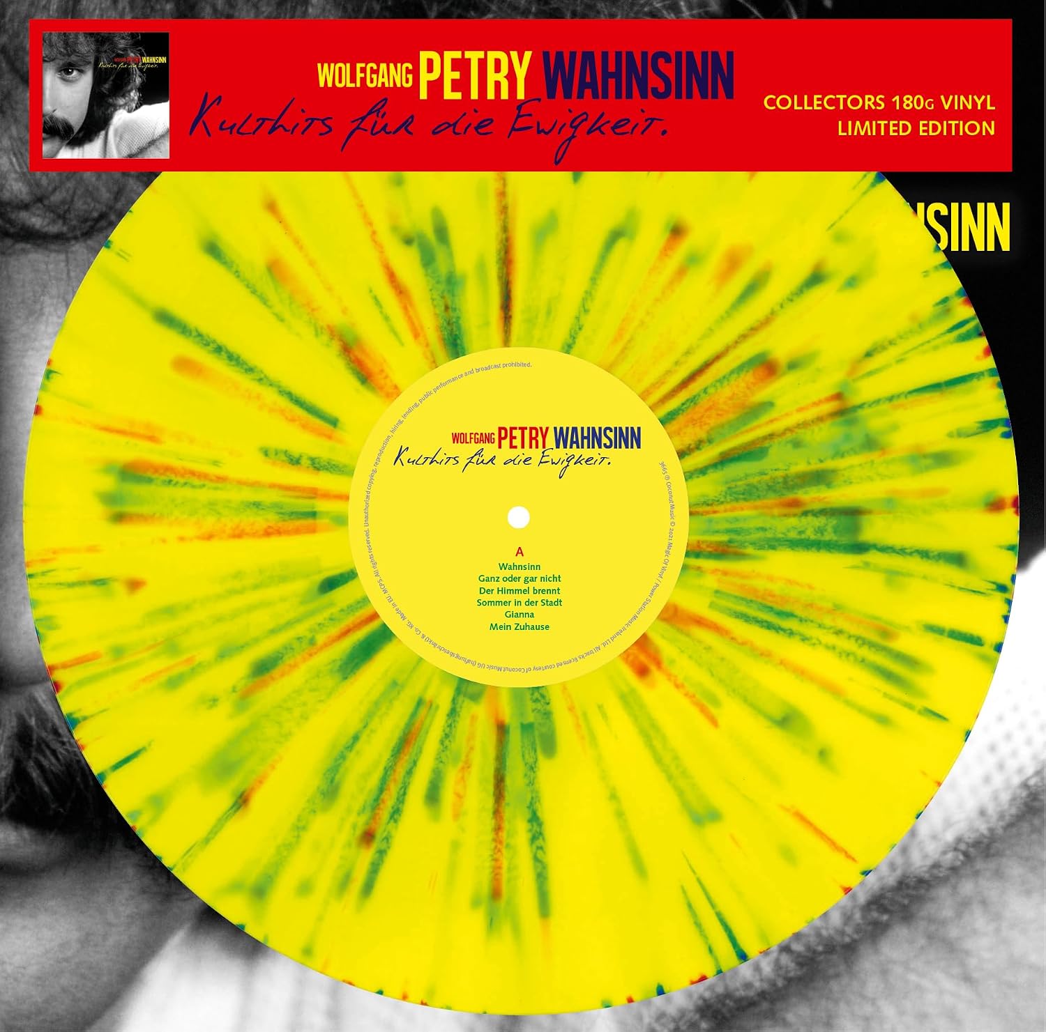 WOLFGANG PETRY / WAHNSINN Vinyl product cover