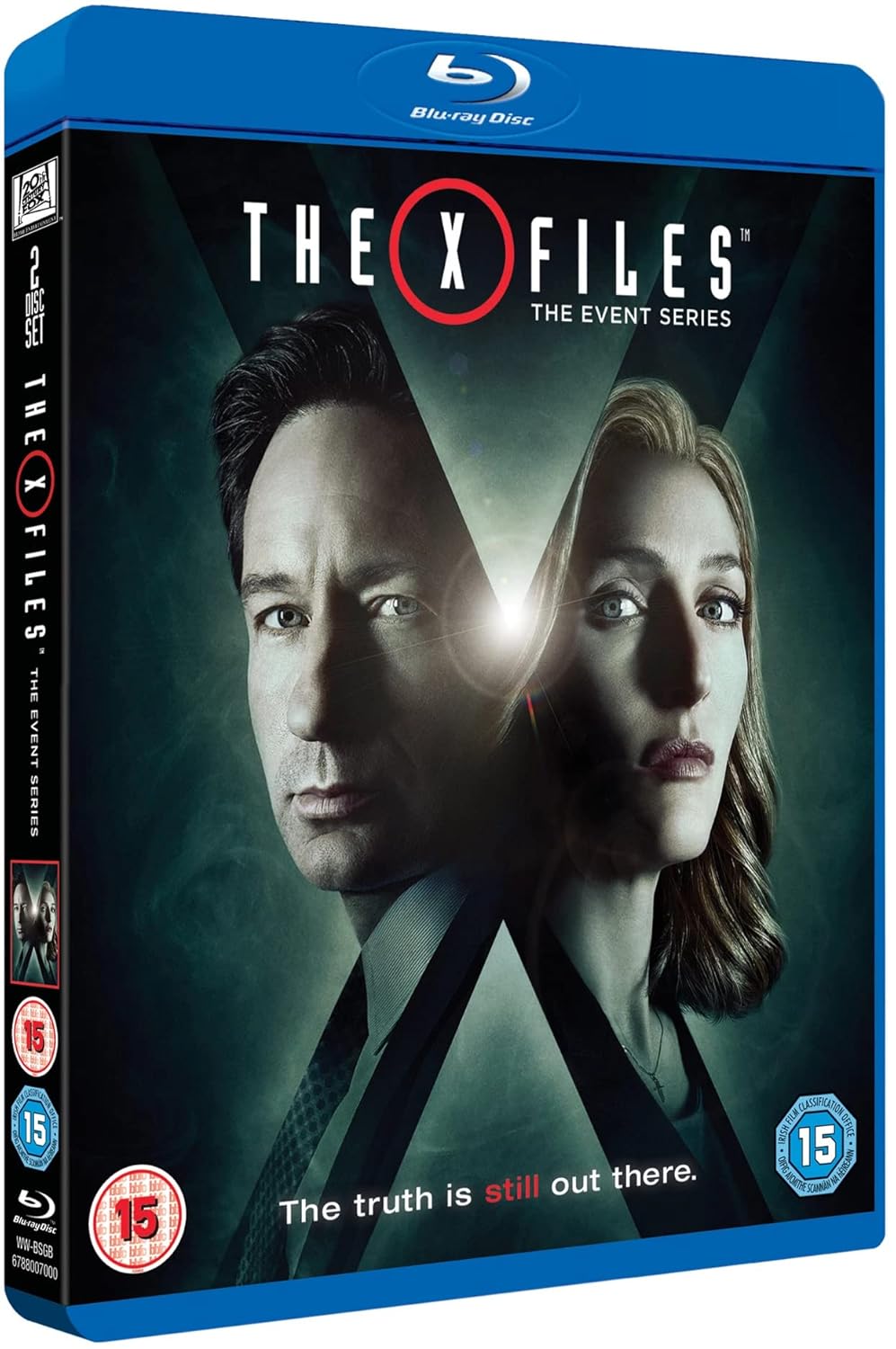 Xfiles The Event Series BLU-RAY Region Free product cover