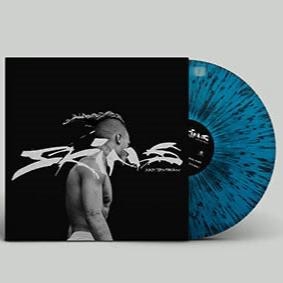 XXXTENTACION Skins [Explicit Content] (Blue & Black Colored Vinyl, Gatefold LP Jacket, Digital Download Card)