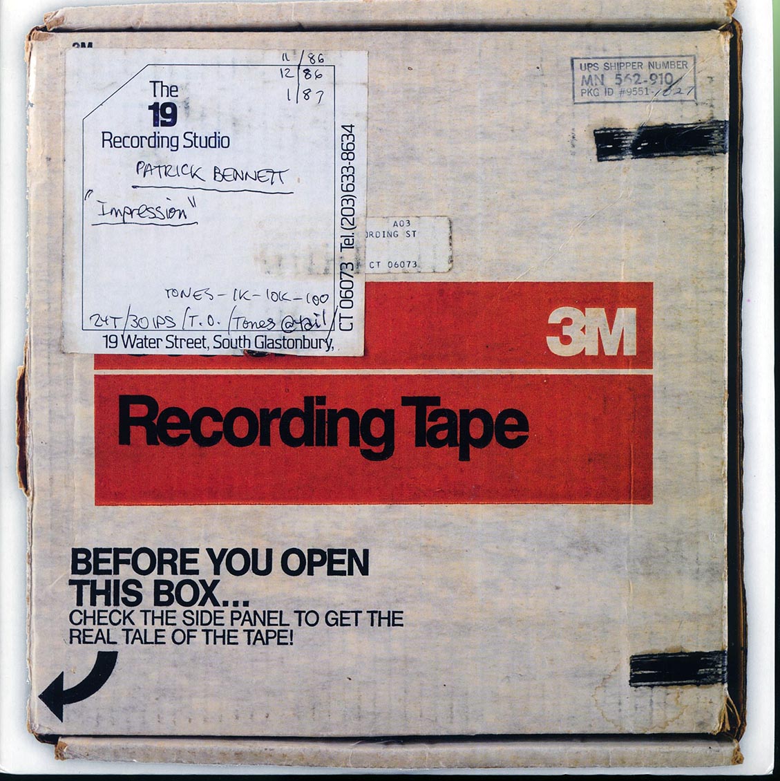 Zen Bow - Impression; Instrumental / Dub Mix (2012 FIRST PRESS) product cover